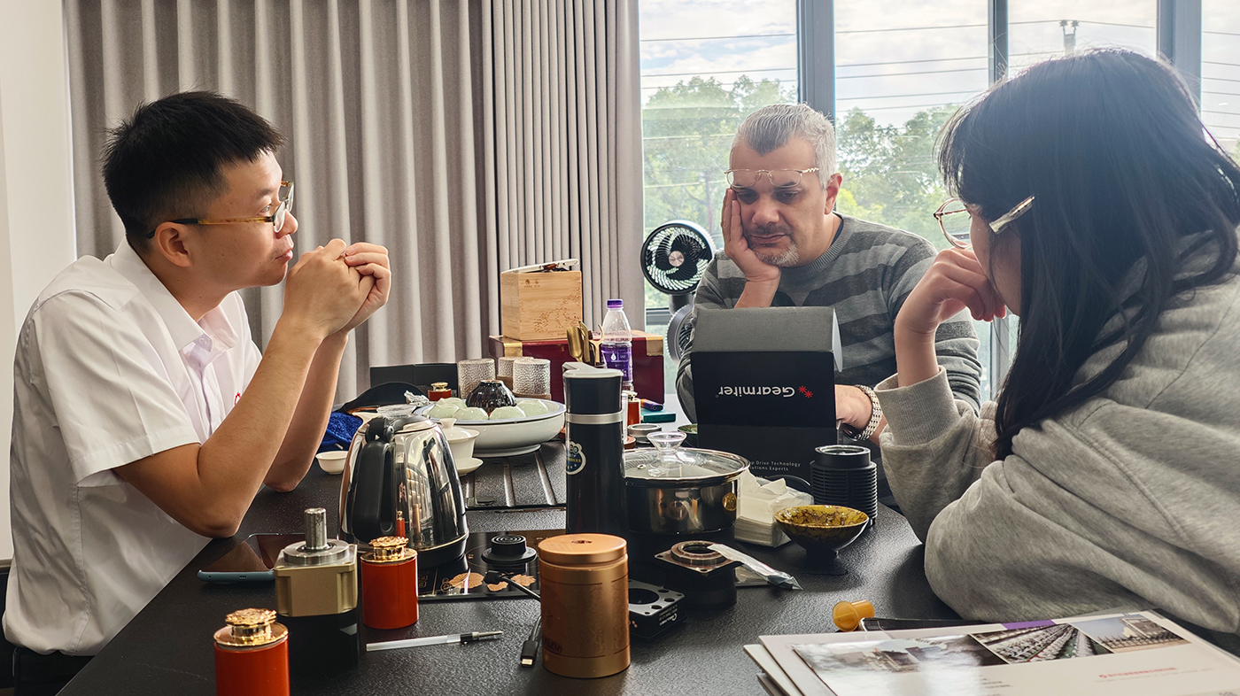 The customer visited GEAR Company after Nuremberg SPS 2025